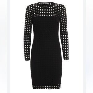 T BY ALEXANDER WANG
Cut-out jersey dress size small